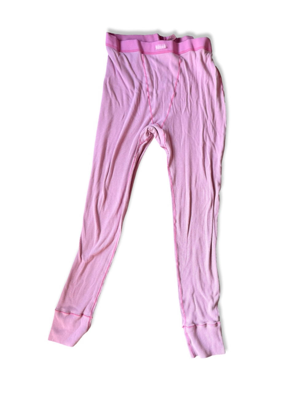 SKIMS sugar pink cotton rib leggings